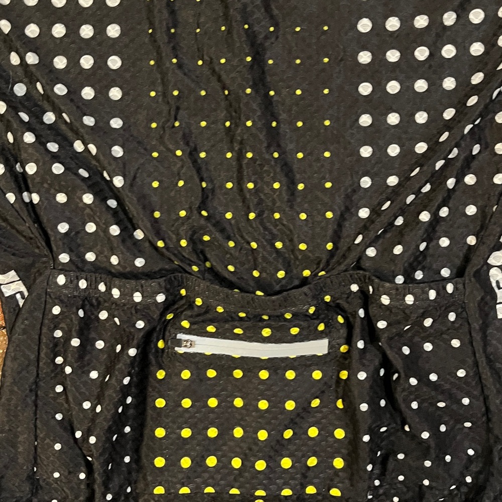 MEN JERSEY XXL JPO  Black and Yellow Cycling Jersey 1121 - Picture 5 of 5
